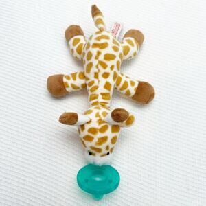 WubbaNub Giraffe Plushie with AVENT Pacifier